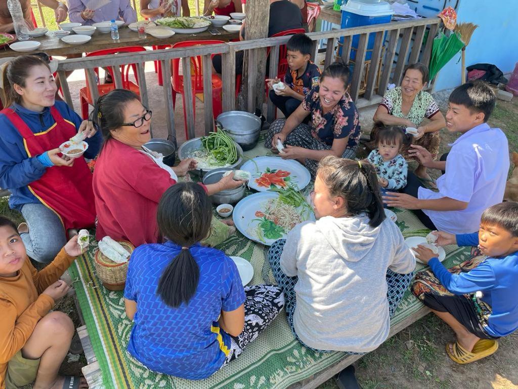 Vera Sunset Homestay Local Experience With Lao Family Muang Không Dış mekan fotoğraf